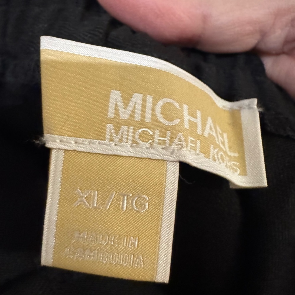 Michael Michael Kors Black Tailored Wide-Leg Pants – Women’s XL – New With Tags - Picture 3 of 6